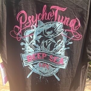 New ▶️ Psycho Tuna ◀️. Men's Short Sleeve fishing shirt. Size
Medium